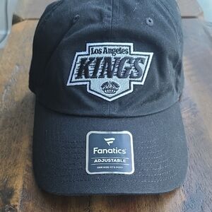Fanatics Black Los Angeles Kings Embroidered Logo Cap